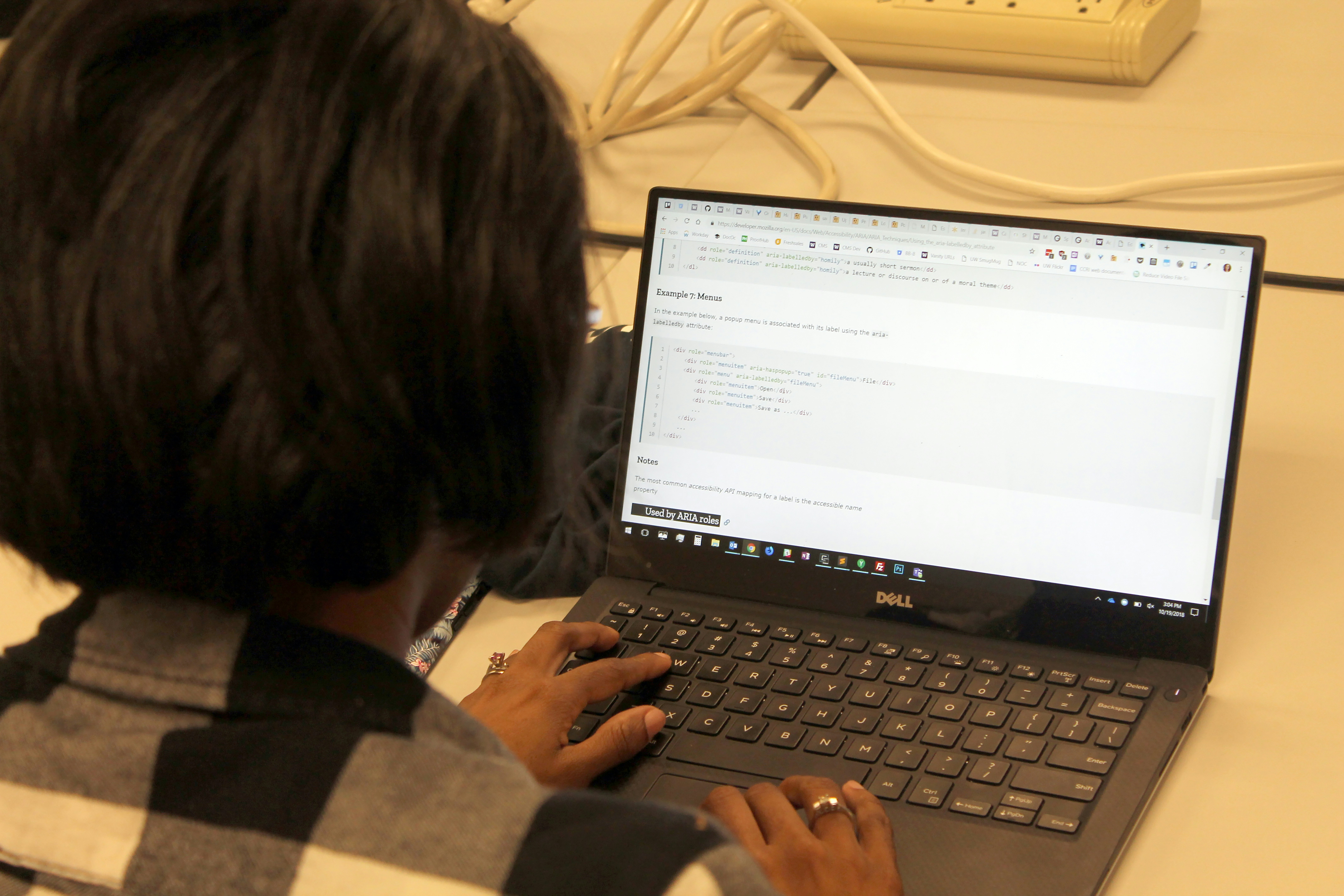 Student searching for solutions